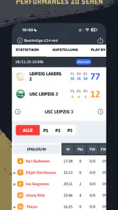 DBB.Scores screenshot