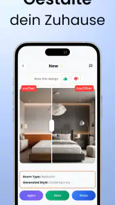 DecorAI: KI Zimmer Raumplaner screenshot