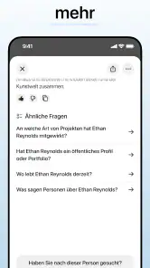 Deepsearch AI Search Assistant screenshot