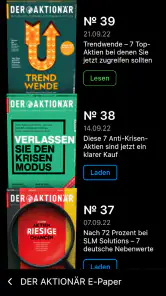 DER AKTIONÄR screenshot
