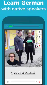 Deutsch lernen mit Seedlang screenshot