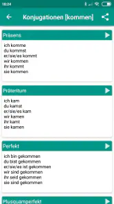 Deutsch Wörterbuch screenshot