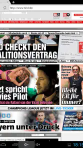 Deutsche Zeitungen screenshot
