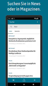 Deutsches Ärzteblatt screenshot