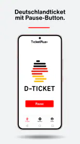Deutschlandticket App Ticket+ screenshot