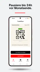 Deutschlandticket App Ticket+ screenshot