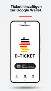 Deutschlandticket App Ticket+ screenshot