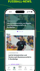 DFB Event-App screenshot