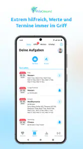 Diabetes-App + Blutdruck-App screenshot
