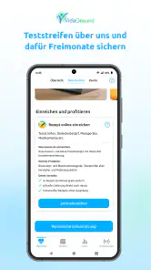 Diabetes-App + Blutdruck-App screenshot