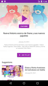 Diana- und Roma-Videos screenshot