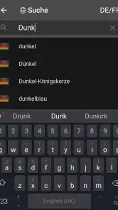 dict.cc Wörterbuch screenshot