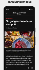 DIE ZEIT E-Paper App screenshot