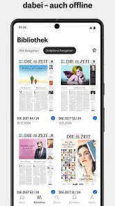 DIE ZEIT E-Paper App screenshot