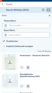 Diercke Atlas screenshot
