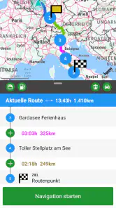 Dieselfahrverbote Routenplaner screenshot