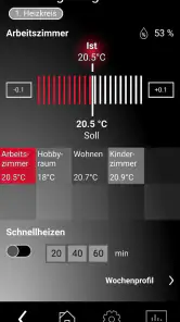 Dimplex Home screenshot
