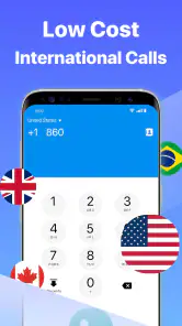 Dingtone: zweite Telefonnummer screenshot