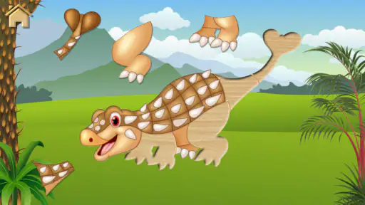 Dino Puzzles, Komplettes Spiel screenshot