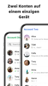 Direktchat & Nachrichten screenshot