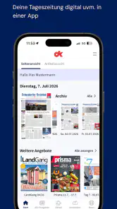 dk E-Paper App screenshot