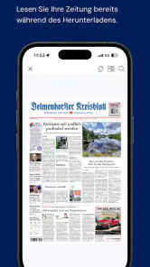 dk E-Paper App screenshot