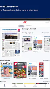 dk E-Paper App screenshot