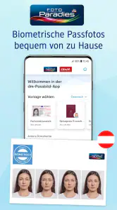 dm-Passbild-App screenshot
