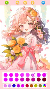 Doll Color: Malen Spiele screenshot