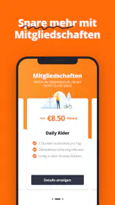Donkey Republic Fahrradverleih screenshot