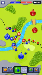 Dots Commander: RTS War screenshot