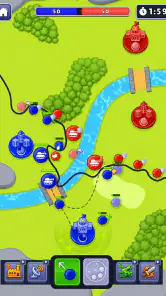 Dots Commander: RTS War screenshot