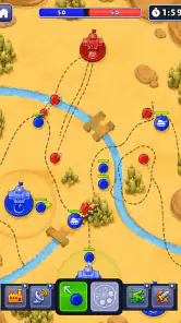 Dots Commander: RTS War screenshot