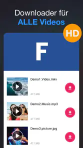 Downloader für alle Videos screenshot
