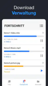 Downloader für alle Videos screenshot