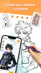 Draw Anime: AR Sketch App screenshot