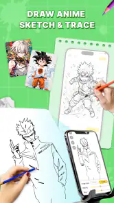 Draw Anime: AR Sketch App screenshot