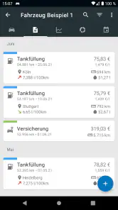 Drivenote: Tankbuch & mehr screenshot