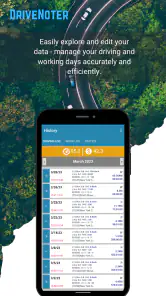 DriveNoter Fahrtenbuch screenshot