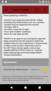DroneMate screenshot