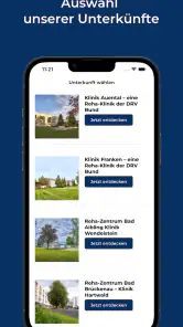 DRV Bund - Die Reha-Zentren screenshot