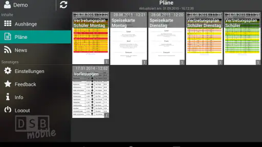 DSBmobile screenshot