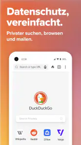 DuckDuckGo Private Browser screenshot