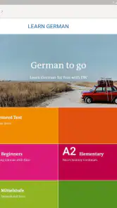 DW Learn German screenshot