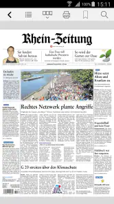Rhein-Zeitung E-Paper & News screenshot