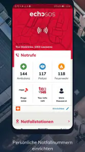 EchoSOS screenshot