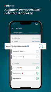 edtime Mitarbeiter-App screenshot