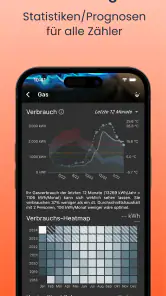 EHW+ | Zählerstände, Verbrauch screenshot