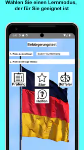 Einbürgerungstest 2026 screenshot