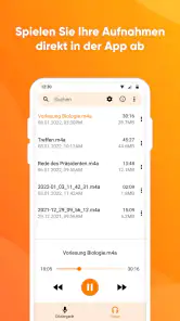 Einfaches Diktiergerät screenshot